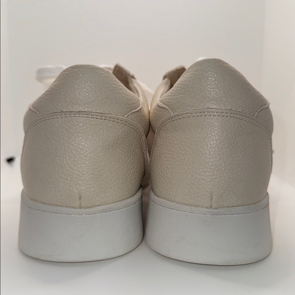 Oasis Society The 365 Stitch Platform Sneakers Ivory Vegan Leather Women’s 9 - Picture 9 of 14